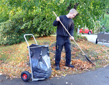 Müllsackständer in Industriequalität